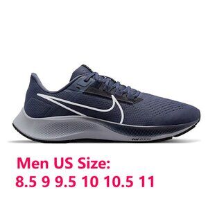 Brand New Nike Men's Air Zoom Pegasus 38 Mesh Running Shoes - Breathable, Light